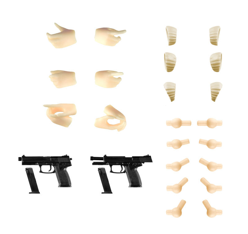 LittleArmory [LAOP16] Sousai Shojo Teien Gun Grip 2 Handgun Set