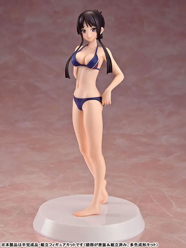 Assemble Heroines TV Anime "K-On!!" Mio Akiyama [Summer Queens] 1/8 Half Completed Assembly Figure