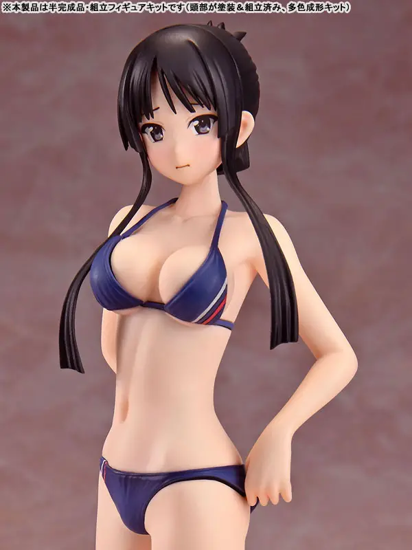 Assemble Heroines TV Anime "K-On!!" Mio Akiyama [Summer Queens] 1/8 Half Completed Assembly Figure