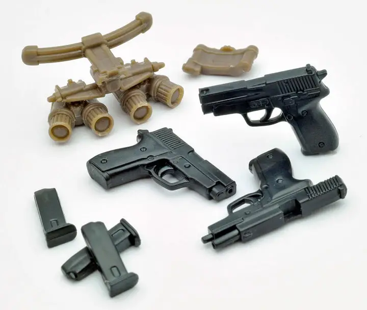 LittleArmory LA007 1/12 P226 Type & P228 Type Plastic Model