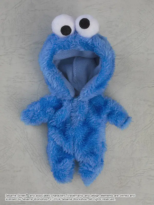 Nendoroid Doll Kigurumi Pajamas: Sesame Street Cookie Monster