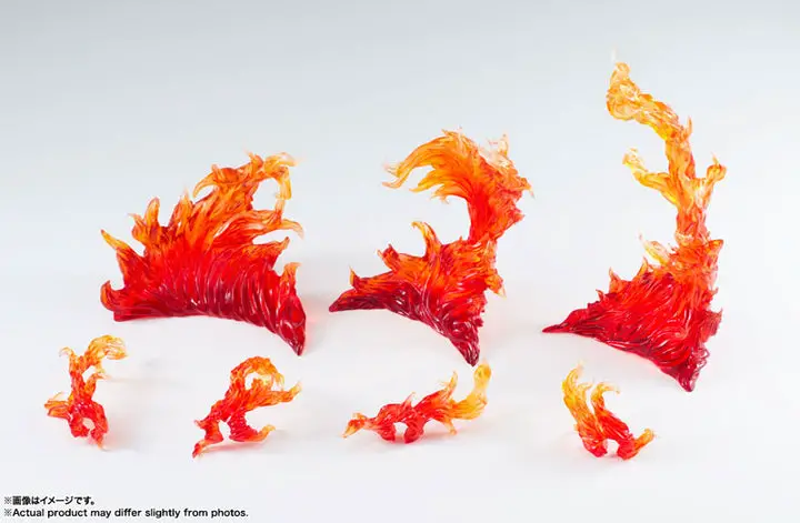 Tamashii EFFECT BURNING FLAME RED Ver. for S.H.Figuarts