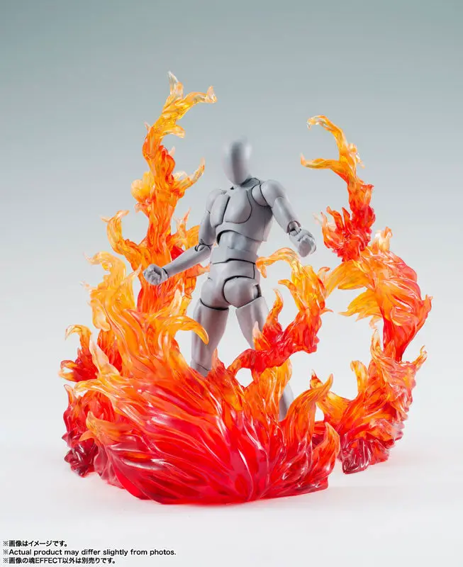 Tamashii EFFECT BURNING FLAME RED Ver. for S.H.Figuarts