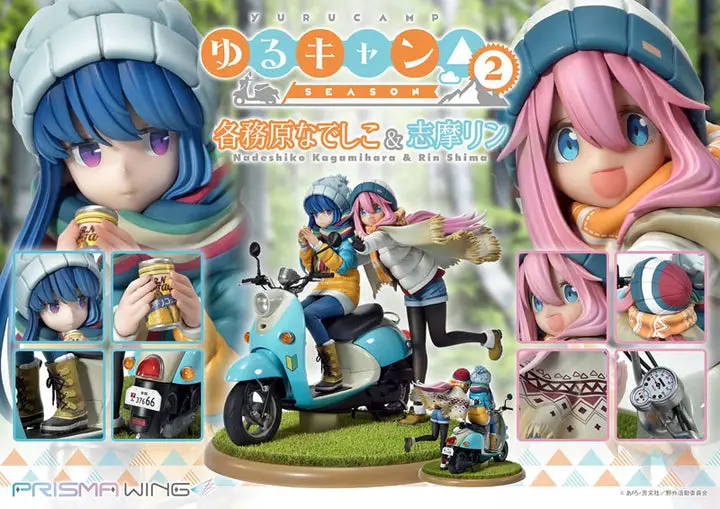 PRISMA WING Yuru Camp Nadeshiko Kagamihara & Rin Shima 1/7 