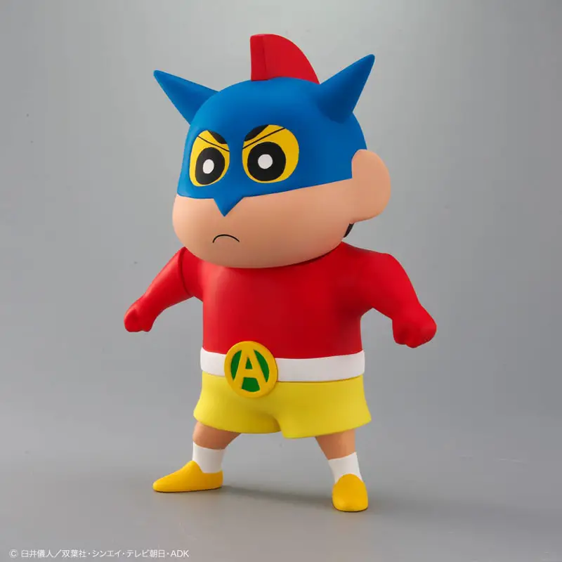 Crayon Shin-chan Soft Vinyl Collection Shinnosuke Action Kamen Cosplay Ver.