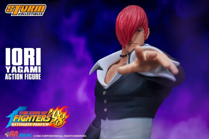 The King of Fighters '98 Ultimate Match Action Figure Iori Yagami