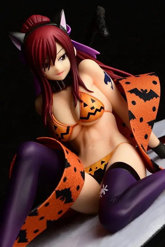 FAIRY TAIL Erza Scarlet Halloween Cat Gravure_Style 1/6 