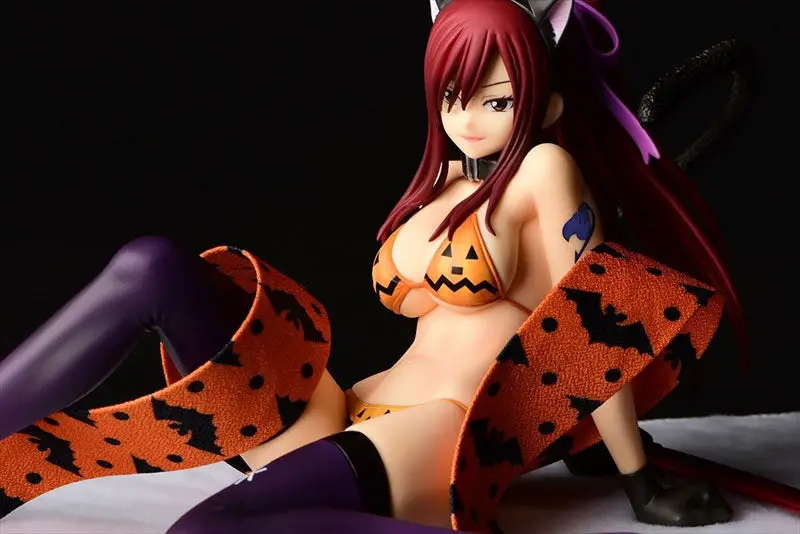 FAIRY TAIL Erza Scarlet Halloween Cat Gravure_Style 1/6 