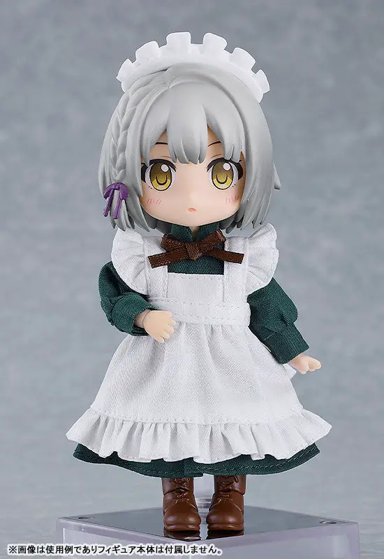 Nendoroid Doll Work Outfit Set: Maid Outfit Long (Green)