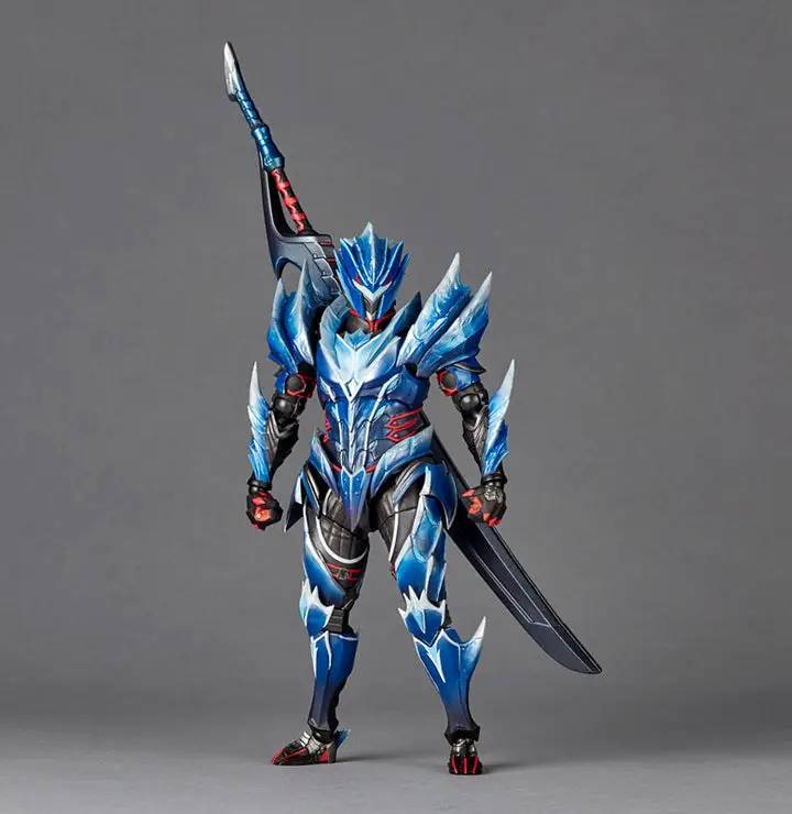 Revoltech Amazing Yamaguchi Monster Hunter Rise: Sunbreak Lunagaron Set