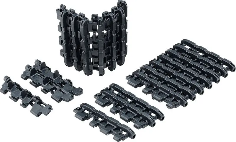 figma Vehicles Tiger I: Workable Track Link Set 1/12 Plastic Model