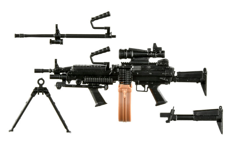 LittleArmory [LA094]M249 Upgrade Type 1/12 Plastic Model