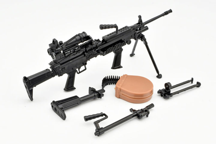 LittleArmory [LA094]M249 Upgrade Type 1/12 Plastic Model