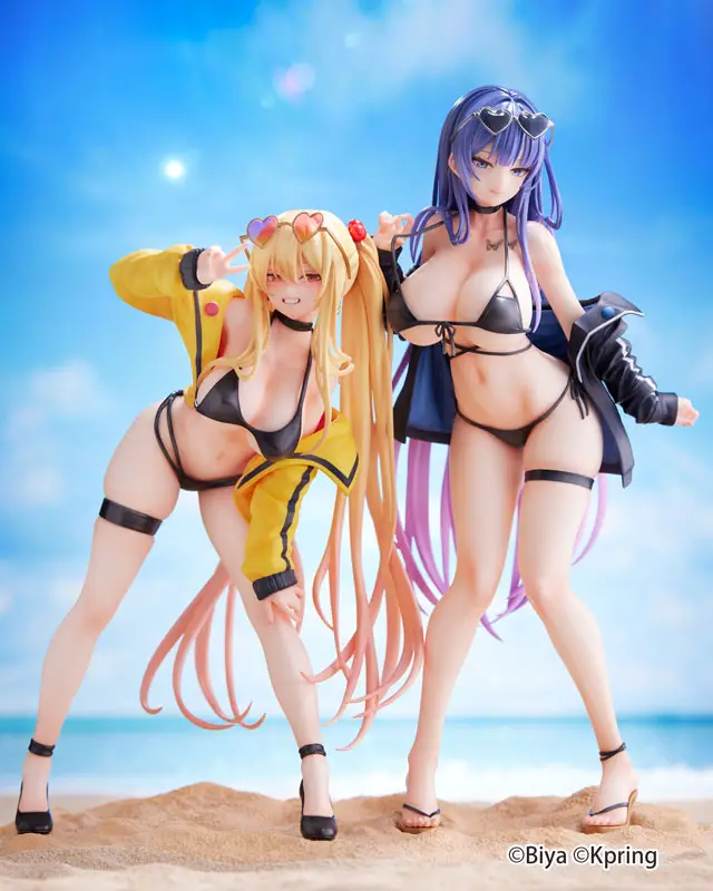  Yuna & Sayuri 2 Figure Set w/Special Base Illustration by Biya & K Pring 1/6 