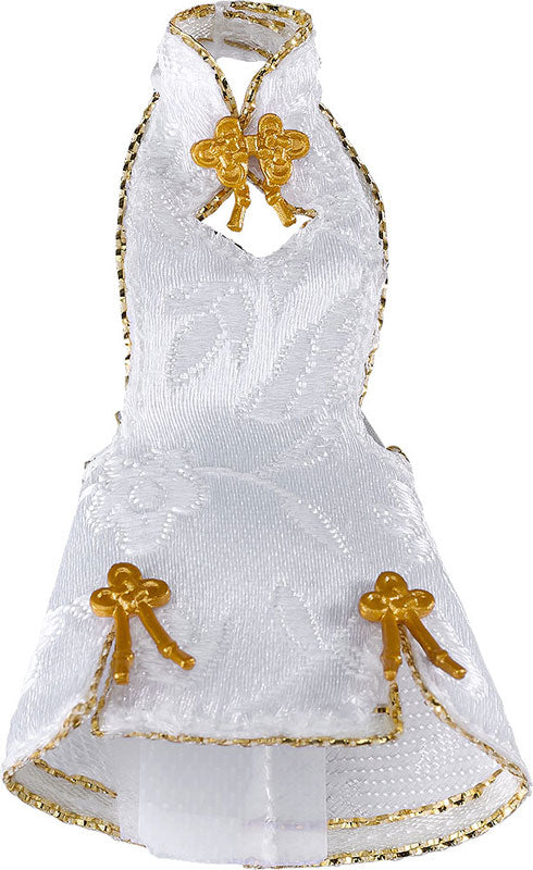 figma Styles Mini Skirt Chinese Dress (White)