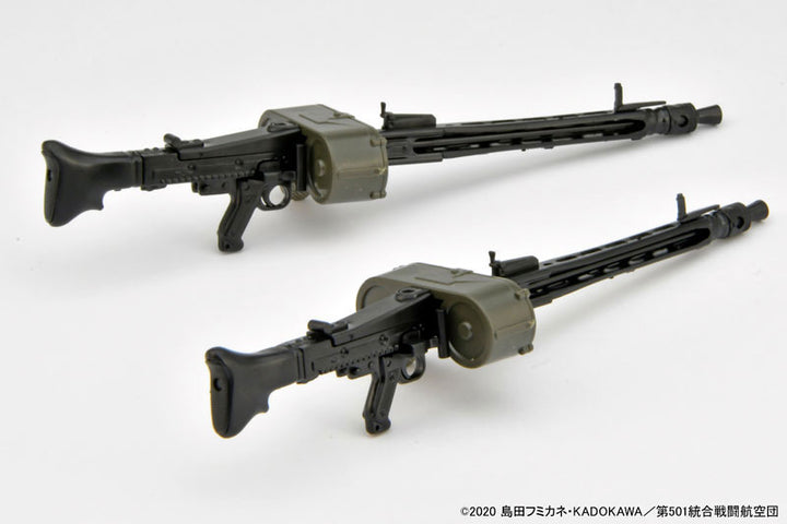  LittleArmory [LASW02] "Strike Witches ROAD to BERLIN" MG42S (2pcs Set) 1/12 Plastic Model