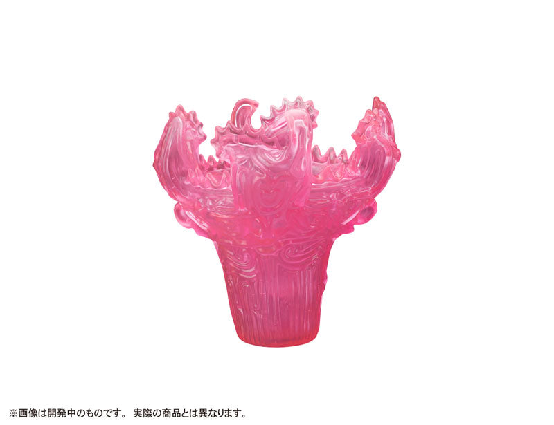 So Fu Bi Imadoki Doki -Blaze-Shaped Pottery- Fluorescent Clear Pink