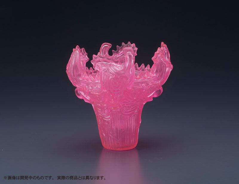 So Fu Bi Imadoki Doki -Blaze-Shaped Pottery- Fluorescent Clear Pink