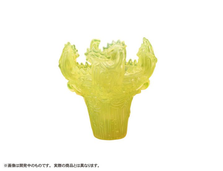 So Fu Bi Imadoki Doki -Blaze-Shaped Pottery- Fluorescent Clear Yellow