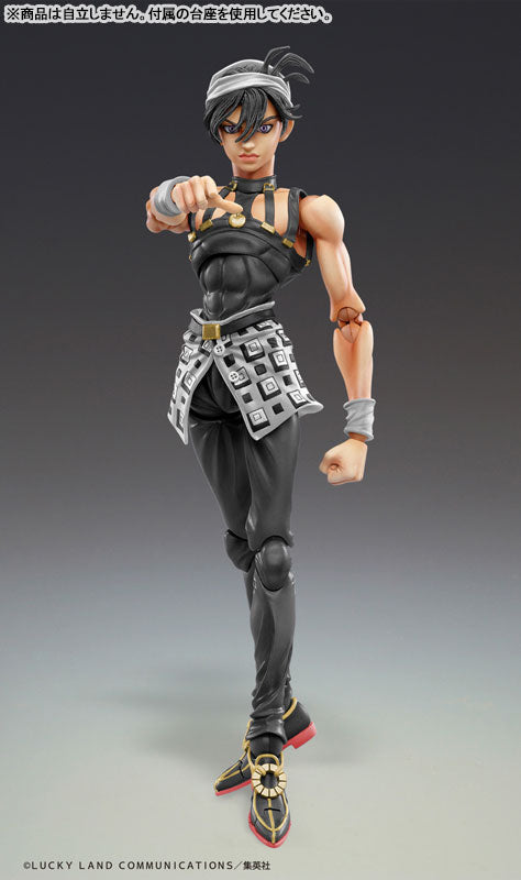 Super Action Statue JoJo's Bizarre Adventure Part.V Narancia Ghirga & As Ver.BLACK