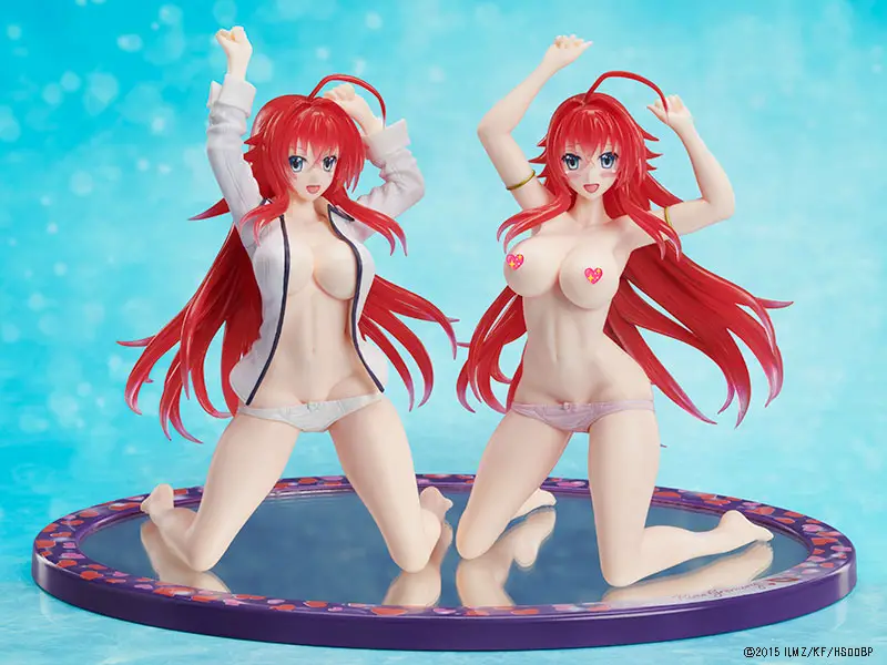 Gokubi Girls Slender Gloumorous High School D x D BorN Rias Gremory Seduction & SUPER Seduction Ver. DX Figure 2 Types Set