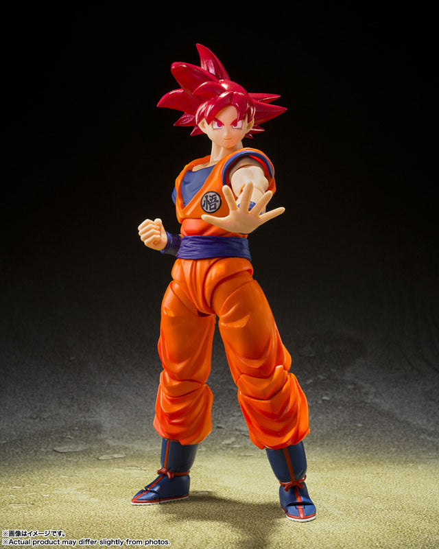 S.H.Figuarts Super Saiyan God Son Goku -The Saiyan God of Righteousness- "Dragon Ball Super"