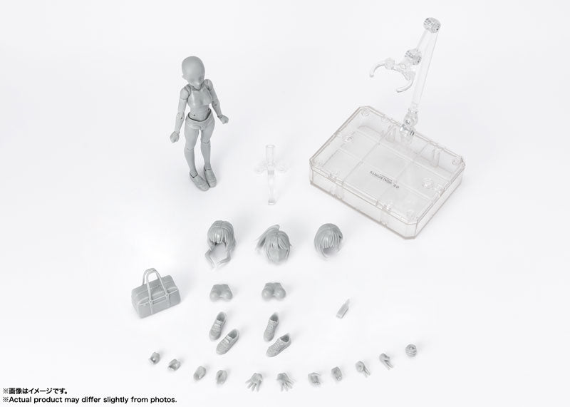 S.H.Figuarts Body-chan -School Life- Edition DX SET (Gray Color Ver.)