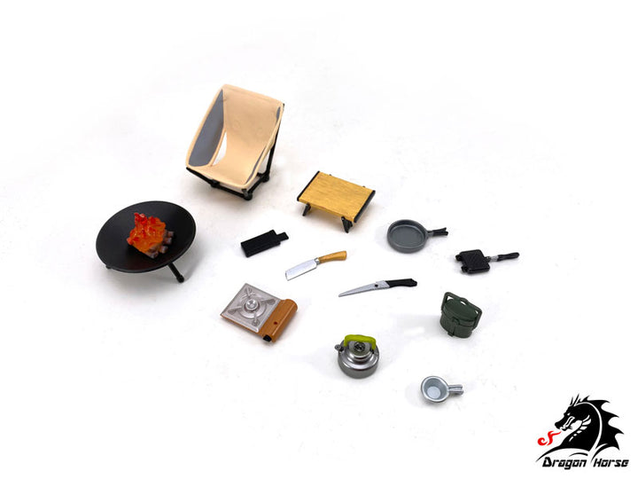 DH-E004 1/12 Scale Camp Equipment Set B