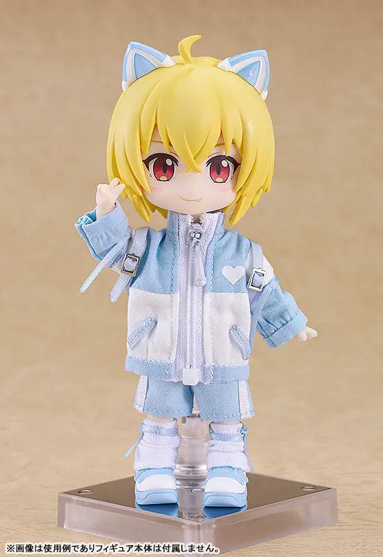 Nendoroid Doll Outfit Set Subculture Fashion Tracksuit (Blue)