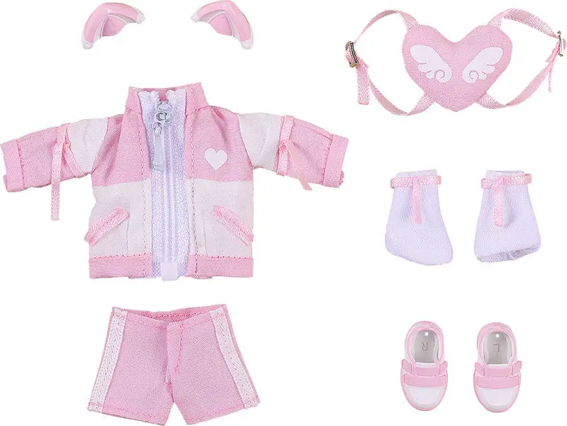 Nendoroid Doll Outfit Set Subculture Fashion Tracksuit (Pink)