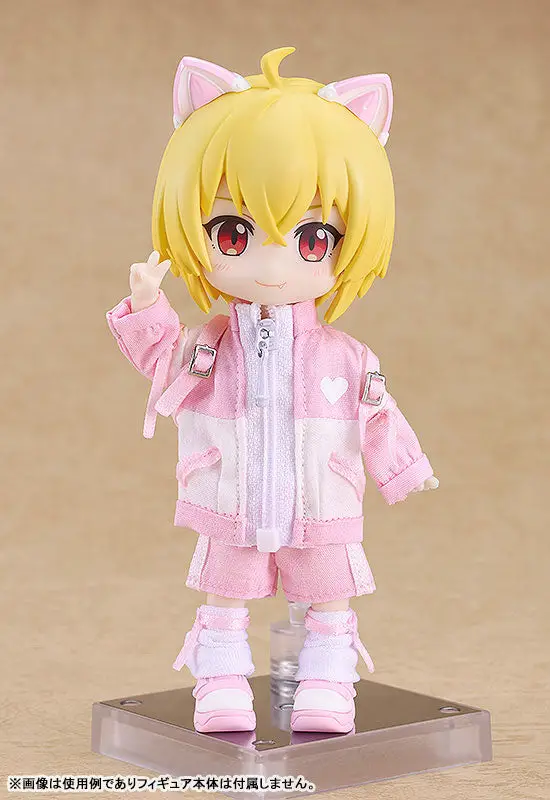 Nendoroid Doll Outfit Set Subculture Fashion Tracksuit (Pink)