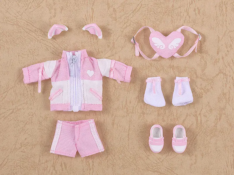 Nendoroid Doll Outfit Set Subculture Fashion Tracksuit (Pink)