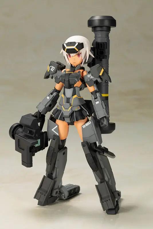 Frame Arms Girl Gourai-Kai [Black] with FGM148 Type Anti-tank Missile Plastic Model