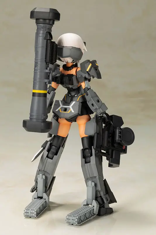 Frame Arms Girl Gourai-Kai [Black] with FGM148 Type Anti-tank Missile Plastic Model