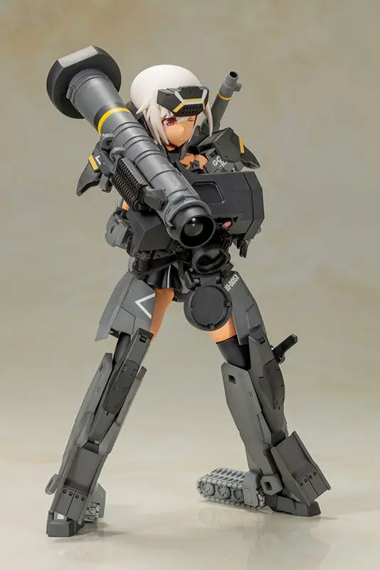 Frame Arms Girl Gourai-Kai [Black] with FGM148 Type Anti-tank Missile Plastic Model