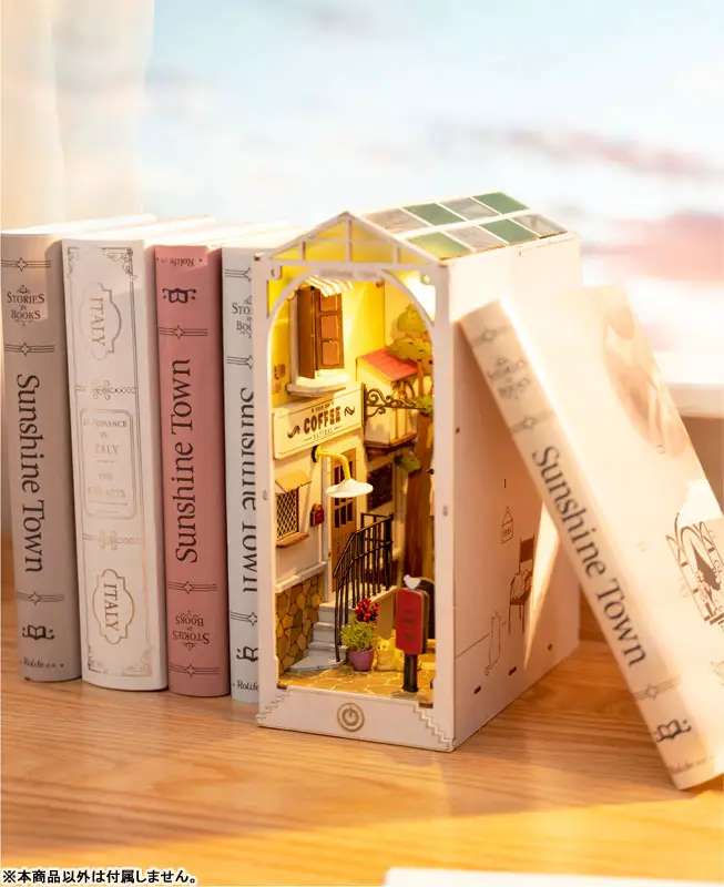 DIY Book Nook Sunshine Town Wooden DIY Kit