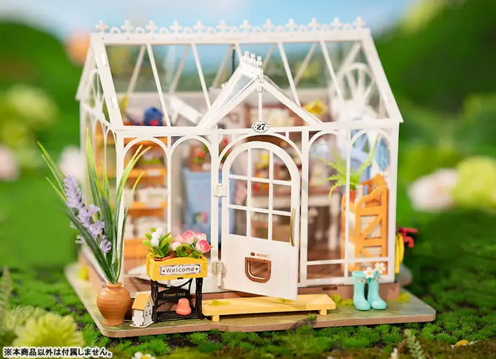 DIY Miniature House Dream Garden House Handmade Kit