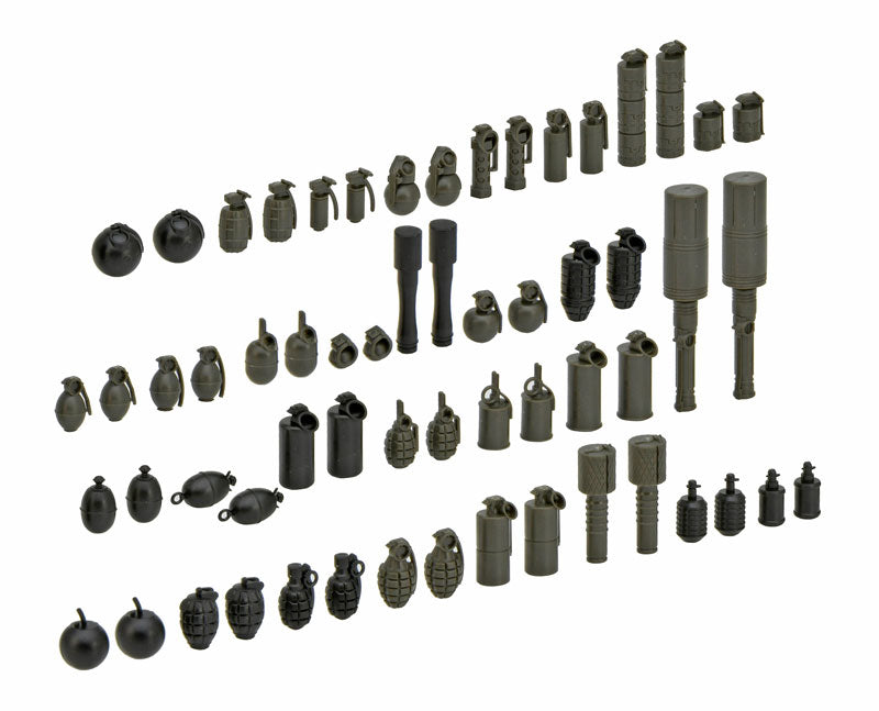 LittleArmory [LD046] Hand Grenade Set 1/12 Plastic Model