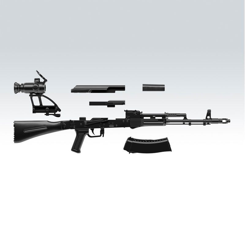 LittleArmory [LA060] AK74M Type 1/12 Plastic Model