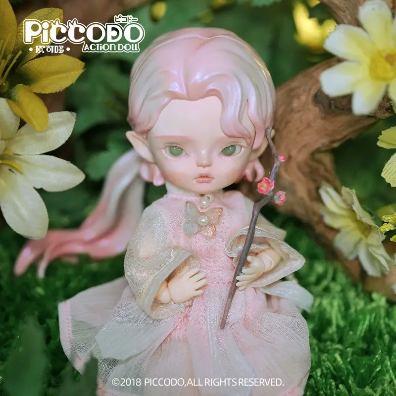 PICCODO ACTION DOLL X Xiao Bai Ma Taohua Chibi Doll