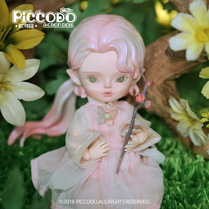 PICCODO ACTION DOLL X Xiao Bai Ma Taohua Chibi Doll