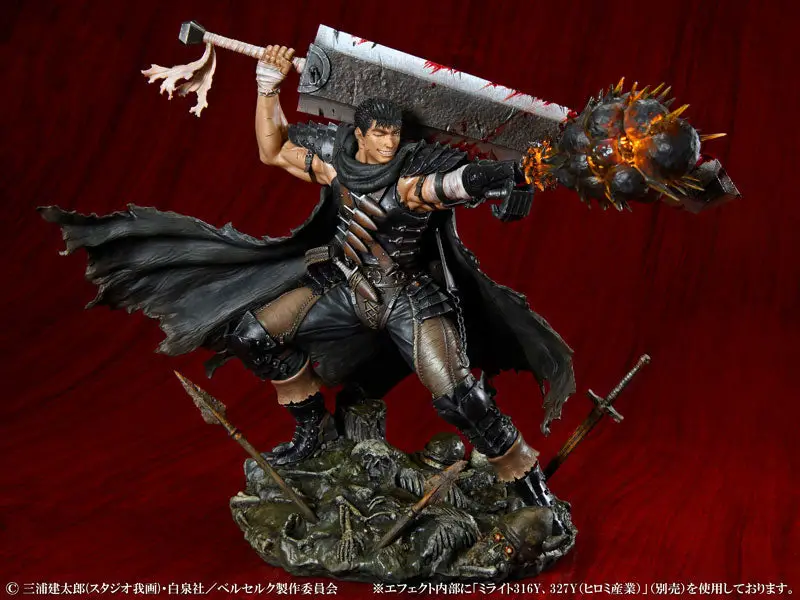  TV Anime "Berserk" Guts Black Swordsman Ver. 1/7 