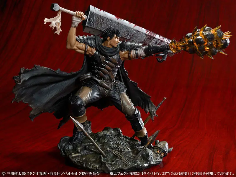  TV Anime "Berserk" Guts Black Swordsman Ver. 1/7 