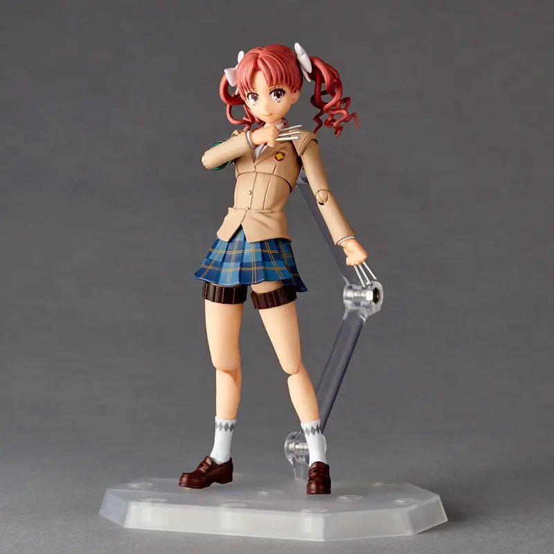 Revoltech Amazing Yamaguchi Toaru Kagaku no Railgun T Kuroko Shirai Winter Clothes Ver.