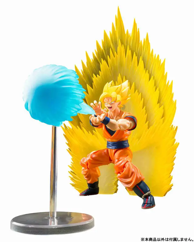 S.H.Figuarts Super Saiyan Son Goku Effect Part Set -Instant Transmission Kamehameha- "Dragon Ball Z"