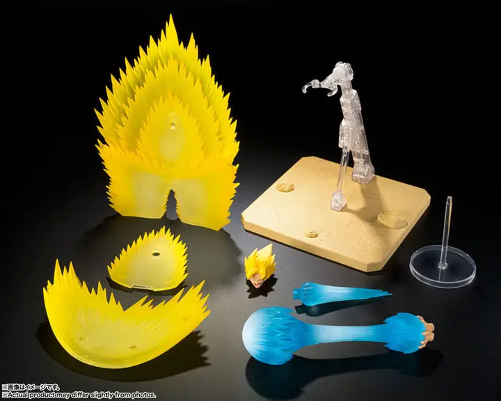 S.H.Figuarts Super Saiyan Son Goku Effect Part Set -Instant Transmission Kamehameha- "Dragon Ball Z"