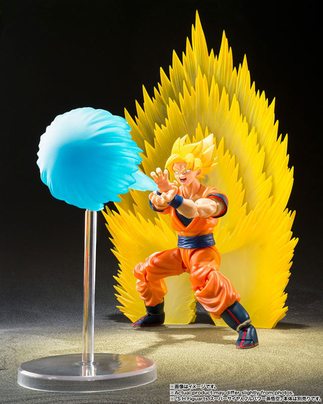 S.H.Figuarts Super Saiyan Son Goku Effect Part Set -Instant Transmission Kamehameha- "Dragon Ball Z"