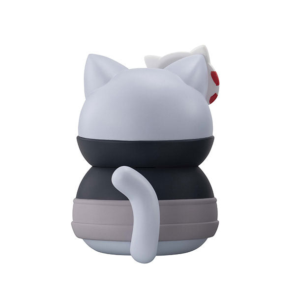 MEGA CAT NARUTO Shippuden Nyan tomo Ookina Nyaruto! Series Kakashi Hatake Anbu Soft Vinyl Figure