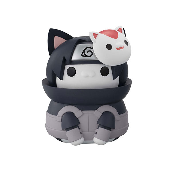 MEGA CAT NARUTO Shippuden Nyan tomo Ookina Nyaruto! Series Itachi Uchiha Anbu Soft Vinyl Figure