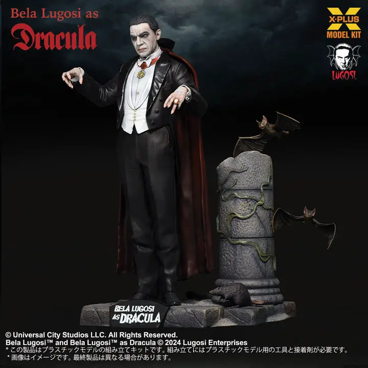 1/8 Scale Bela Lugosi as Dracula Plastic Model Kit